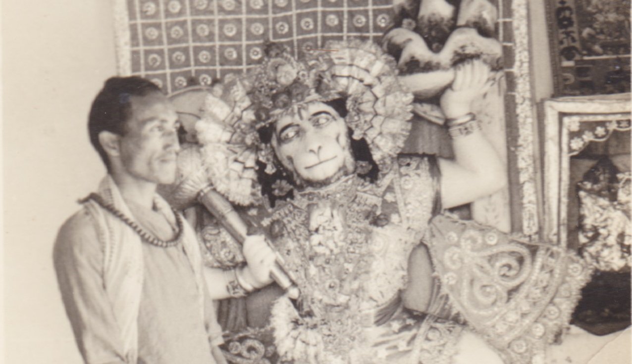 K.K. Sah and Hanuman