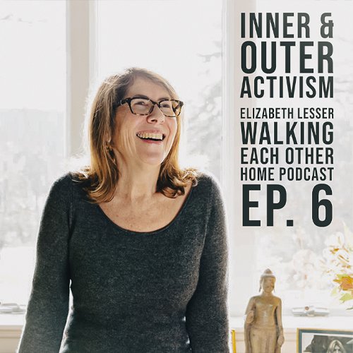 Elizabeth Lesser joins Mirabai to discuss women and power, activism and innervism, Ram Dass and Mckenna, redefining heroes, and recognizing care economy women as first-first responders.