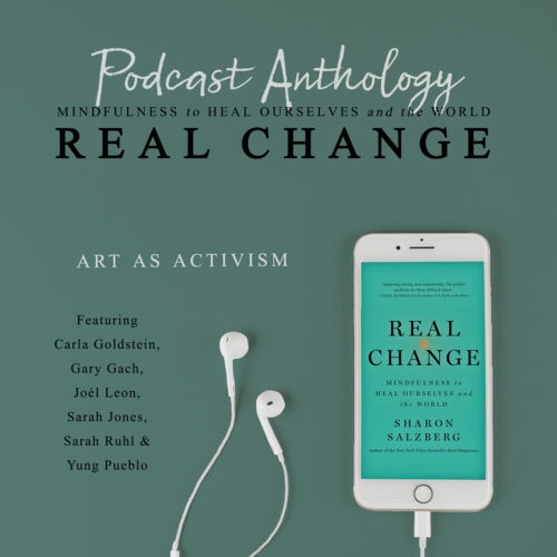 In celebration of the paperback book release of Sharon's latest book, Real Change, in November of 2021, the Metta Hour is releasing an anthology of interviews exploring the themes from the book.