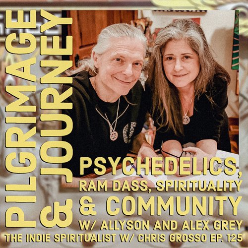 Legendary artists, Allyson and Alex Grey join Chris in conversation around Ram Dass, psychedelics, spirituality, and Entheon—their new visionary art sanctuary & interfaith temple.