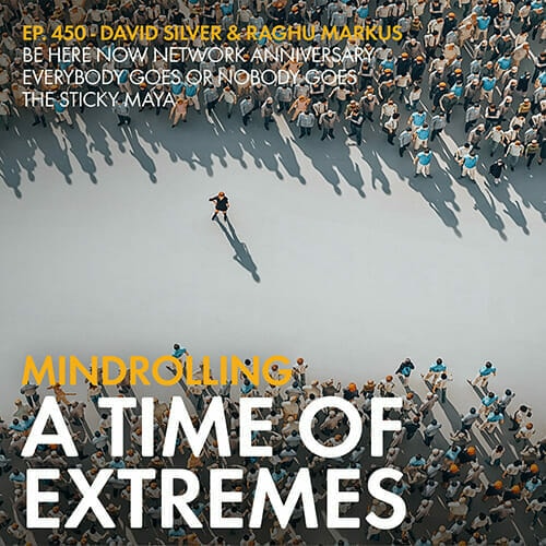 David Silver returns to Mindrolling for a thought-provoking chat with Raghu about living in a time of extremes.