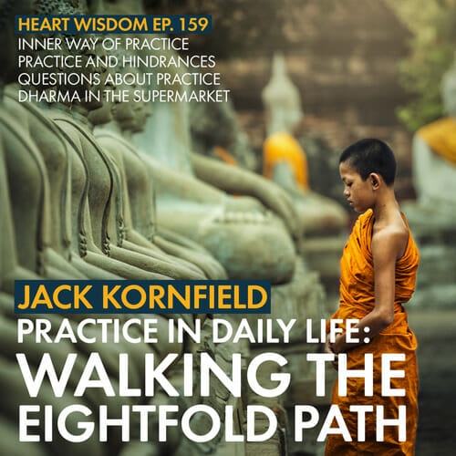 In this dharma talk from 1985, Jack Kornfield speaks to the heart of meditation by posing a series of frequently asked questions about bringing our spiritual practice into daily life.