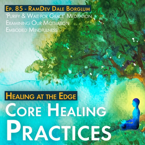 Exploring core healing practices, RamDev shares on motivation, embodied mindfulness, inspiration, trust, self-compassion, and turning suffering into joy.